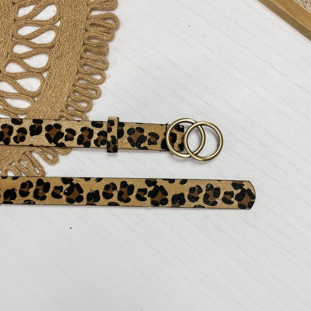 Leopard Belt